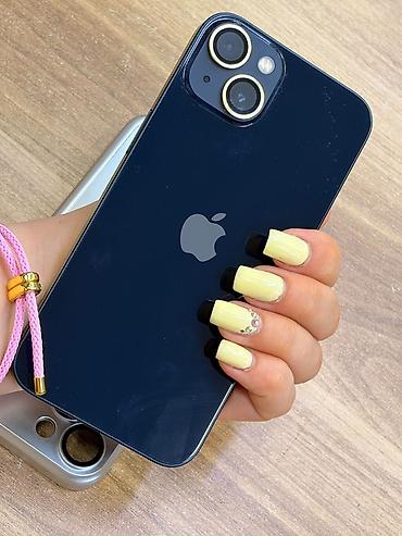 IPhone 13, 128 GB, Midnight, Simsiz şarj, Face ID, Zəmanət