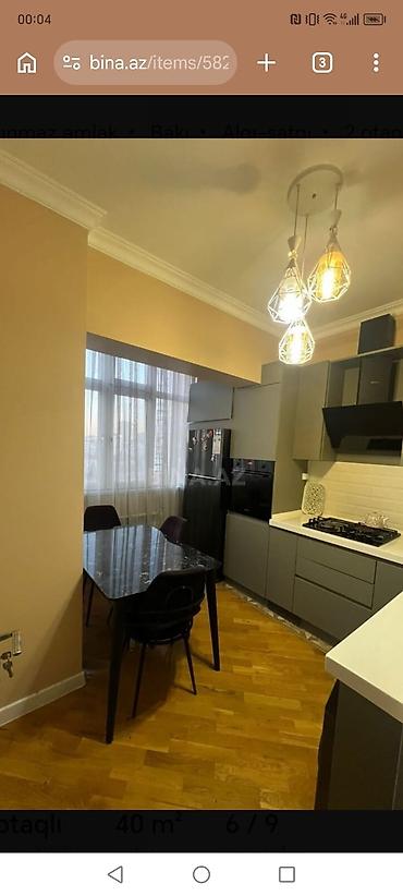Otaqlar: Nəsimi metrosunun yanı 2 otaqlı mənzil — 4