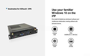 ady smart proqrami: OPS0100021 OPS For IQTouch kompüter modulu OPS0100021 OPS For IQTouch — 1