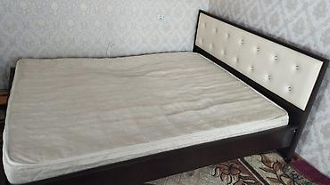 Çarpayılar: İşlənmiş, İkinəfərlik çarpayı, Bazasız, Matras ilə, Siyirməsiz, Azərbaycan — 2