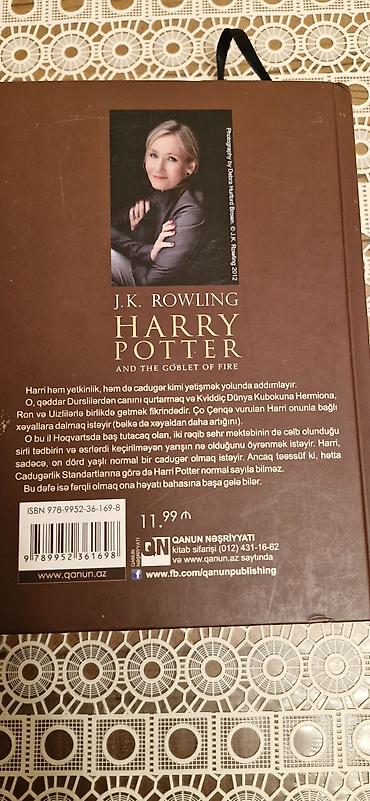 harry potter 1 azerbaycan dilinde: Satışda: Kitablar toplusu 1 ri 7manat 1) C.K. Roulinq – “Harri Potter — 2