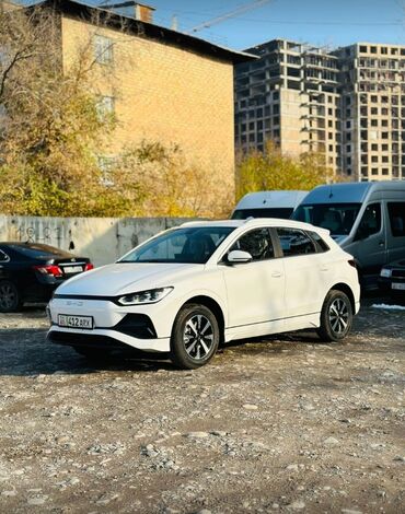 BYD: BYD E2 топовая комплектация кузов белый, салон черный, кожаные сиденья