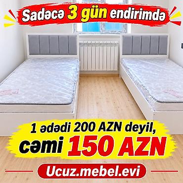 Endirimli tək nəfərlik çarpayı - Sadece 3 gün endirimdə - 1 ədəd 200