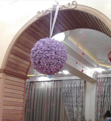 Süni güllər: Gül topları. El işleridi hamısı. Ad günü, xına yaxdı, nişan, toy — 5