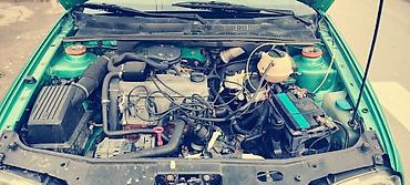 sport sukan: Volkswagen Golf 3, 5 qapı, yaşıl rəng. - Motor: benzin, 4 silindr — 2