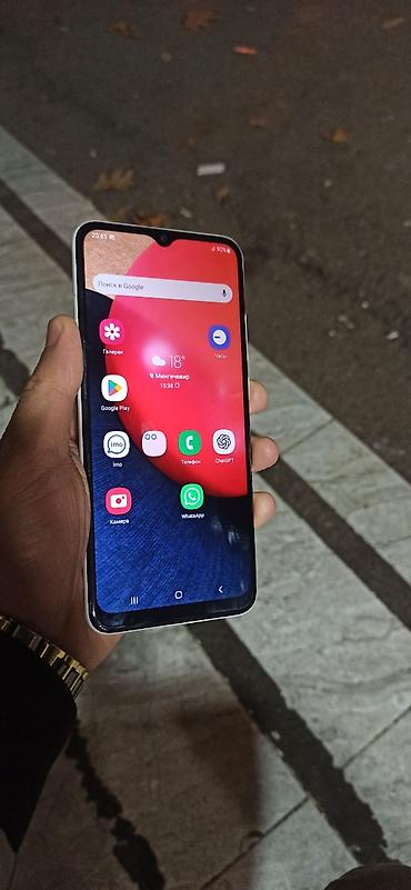 xiomi redmi note 8: Samsung Galaxy A02 S, 32 GB, rəng - Ağ, İki sim kartlı — 1