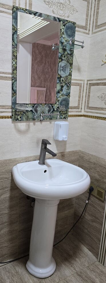 гармошка для унитаза: Hamam üçün güzgü və əl-üz yuma dəsti - Dəst: piyada tipli keramika at lalafo.az гармошка для унитаза: Hamam üçün güzgü və əl-üz yuma dəsti - Dəst: piyada tipli keramika