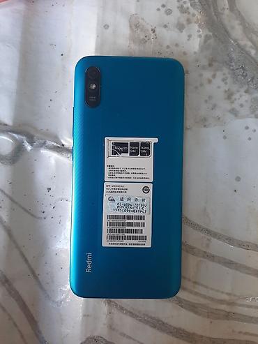 дин: Redmi, Redmi 9A, Б/у, 64 ГБ, цвет - Синий, 2 SIM — 1