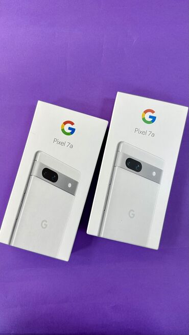 Google: Google Pixel 7a, Новый, 128 ГБ, цвет - Белый, 2 SIM