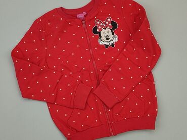 sweterek z krotkim rekawem: Bluza, Disney, 7 lat, 116-122 cm, stan - Bardzo dobry