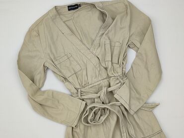 kurtka puchowa lakierowana: Women`s trench, Prettylittlething, size S (EU 36)