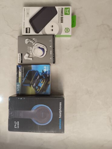 uzb модем: Набор аксессуаров для смартфона и музыки: 1) Беспроводные накладные at lalafo.kg uzb модем: Набор аксессуаров для смартфона и музыки: 1) Беспроводные накладные