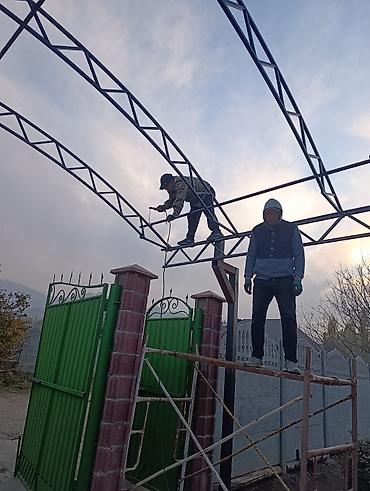 металлическая арка: Навес, Металл, Новый, Установка — 3