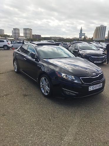 avtomobil qızdırıcı: Kia Optima SXL – biznes sinfi sedan - Korpusu: qara rəng, SXL paketi — 6
