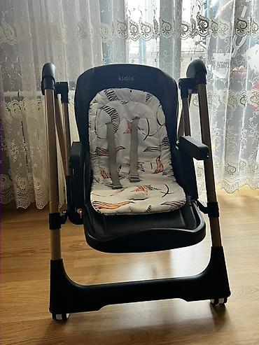 Uşaq yemək stulu – Kidillo Xüsusiyyətlər: - Tənzimlənən oturacaq lalafo.az -da Uşaq yemək stulu – Kidillo Xüsusiyyətlər: - Tənzimlənən oturacaq