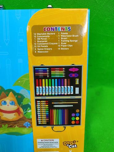 Игрушки: Рисование детский набор для творчества🖼️ Комплектация товара: 12 — 11