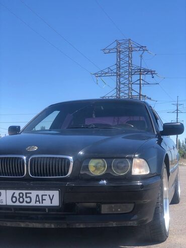 лексус лх 600 цена бишкек: Черный седан BMW 7 серии E38. Автомобиль имеет характерную двойную