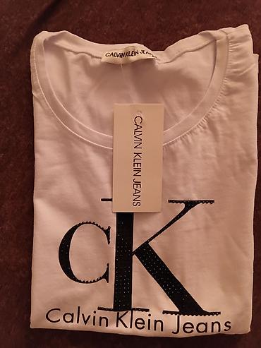 Calvin Klein Jeans ženska majica kratkih rukava - Model: klasična — 5