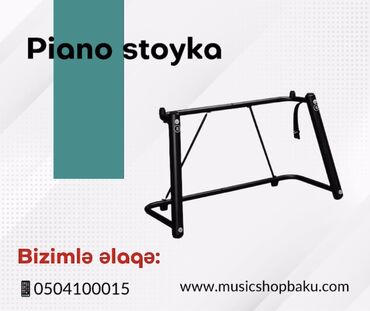stoyka: Piano və sintezator dayaq 🚚Çatdırılma xidməti mövcuddur ⏱09:00-19:00