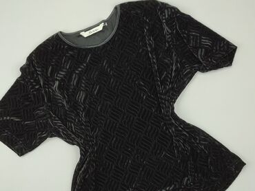 białe bluzki dopasowana krótki rękaw: Blouse, 2XL (EU 44), condition - Very good