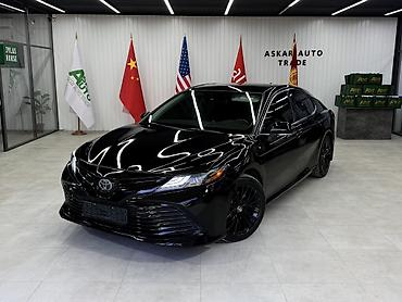 black: Toyota Camry: 2019 г., 2.5 л, Автомат, Бензин, Седан — 1