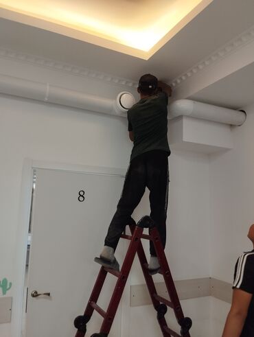 Установка кондиционеров: Сплит‑система и вентиляция — монтаж «под ключ» - Установка настенных — 9