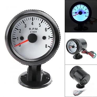 m3 znak: Univerzalni analogni obrtomer (R.P.M. x1000) za automobil/motocikl - — 2