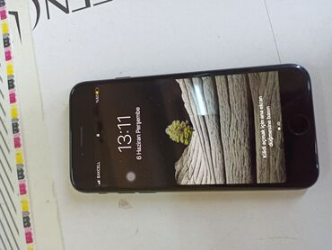 iphone 7 ikinci əl: IPhone 7, 32 GB, Qara, Barmaq izi