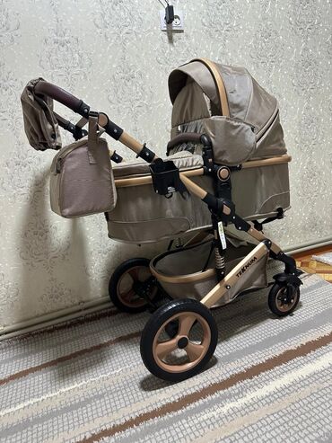 Коляски: Коляска, цвет - Золотой, Новый — 3