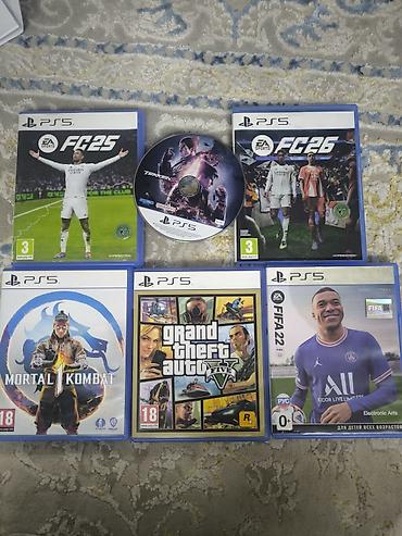 ps5 цена бишкек: Диски для PS5 в отличном состоянии - EA Sports FC 26 2700c - — 1