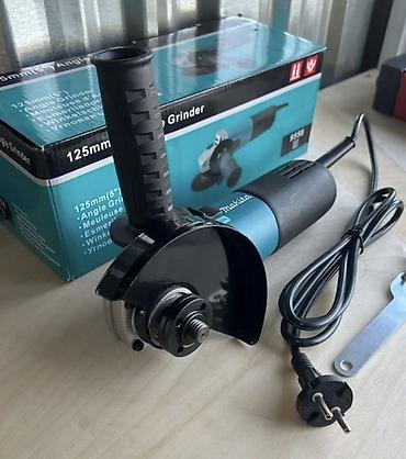 Новый, От электросети, Makita, 125 мм, 1400 Вт, 12000 об/мин