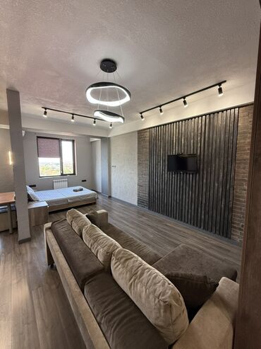 Посуточная аренда квартир: 1 комната, Душевая кабина, Постельное белье, Кондиционер — 9