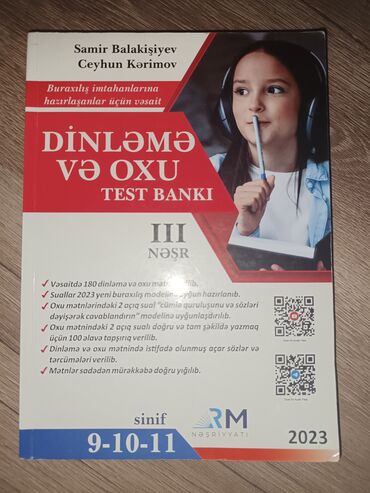 9 cu sinif ingilis dili testleri pdf: Testlər