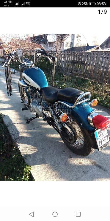 felne sa gumama 16: Yamaha virago xv125,1997.godiste motor ispravan uradjen servis gume