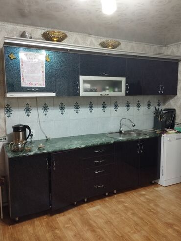 ашкана гарнитур бу: Кухонный гарнитур в классическом стиле - Планировка: прямая линия. -