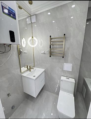 105: 2 комнаты, 61 м², Асанбай мкр Элитка, 9 этаж, Евроремонт — 9