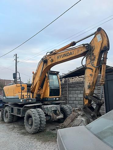 140 экскаватор: Экскаватор, Hyundai, 2009 г., Колесный — 2
