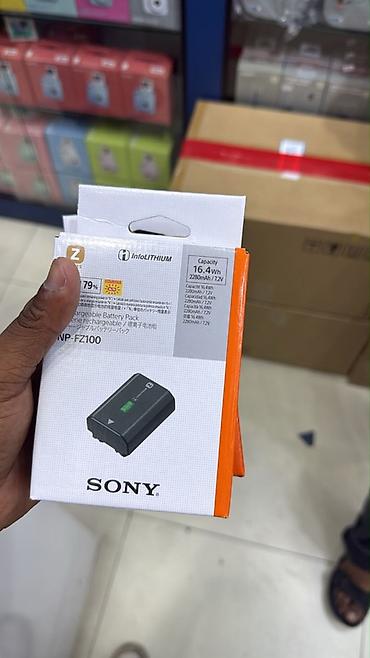 fx3: Məhsul: Sony NP-FZ100 Z-seriyası InfoLITHIUM şarj olunan batareya - — 1