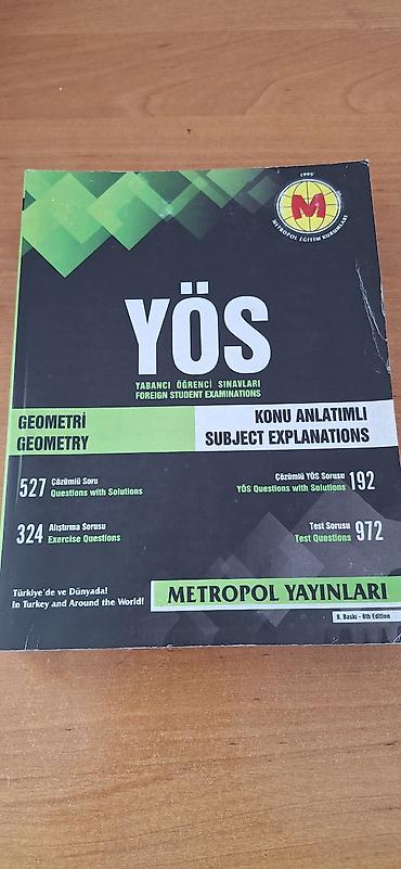 Школьные учебники: Məhsul: YÖS Geometri – Konu Anlatımlı (Subject Explanations) — 1