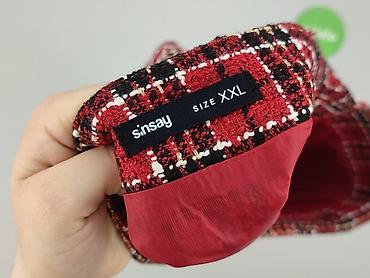 plisowane czerwone spodnice: Sinsay, Spódnica damska, rozmiar 2XL — 4