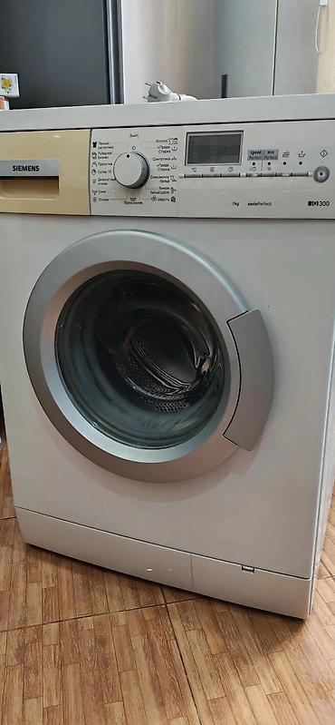 siemens e10 46: Paltaryuyan maşın Siemens, 7 kq, İşlənmiş, Avtomat, Qurutmasız, Kredit yoxdur, Ünvandan götürmə — 5