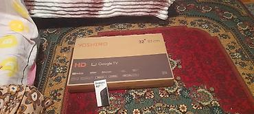 YOSHIRO 32 düym (81 sm) Google TV televizor. Qutunun üzərində görünən lalafo.az -da YOSHIRO 32 düym (81 sm) Google TV televizor. Qutunun üzərində görünən