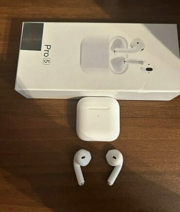 Qulaqcıqlar: Yeni Simsiz (Bluetooth) Qulaqcıqlar, Airon, rəng - Ağ