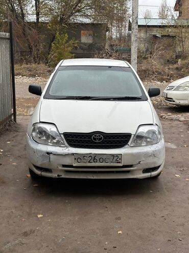 Toyota: Toyota Corolla: 2001 г., 1.3 л, Автомат, Бензин, Седан