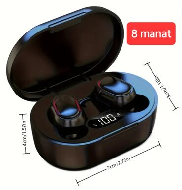 Qulaqcıqlar: Yeni Simsiz (Bluetooth) Qulaqcıqlar, rəng - Ağ — 25