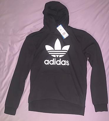религ: Мужская толстовка, M, Adidas, Новый, цвет - Черный, Самовывоз — 3