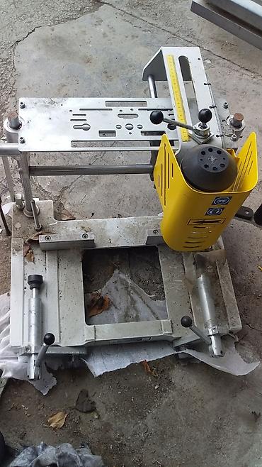 сварка апарат: PVC/alüminium pəncərə-qapı istehsalı üçün künc frezə və aksesuar kəsim — 1