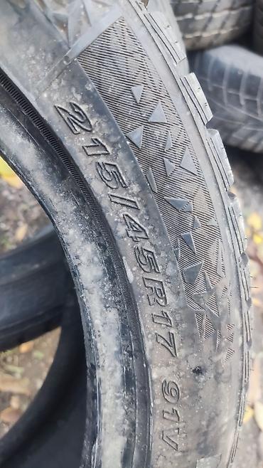 Транспорт: Шины 215 / 45 / R 17, Зима, Б/у, 1 шт, Легковые, Корея, Nexen — 7