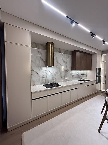 венециан жк бишкек: 3 комнаты, 116 м², Асанбай мкр Элитка, 15 этаж, Дизайнерский ремонт — 9