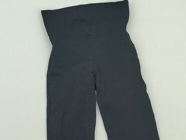 spodnie ocieplane 146: Material trousers, 3-4 years, 104/110, condition - Good